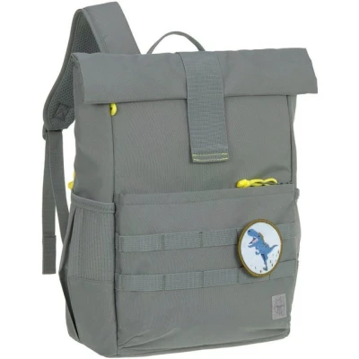 Abbildung von LÄSSIG Kinderrucksack Medium Rolltop Backpack, Green, aus recycelten PET Flaschen