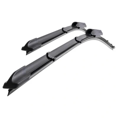 Abbildung von Mossa Vordere Scheibenwischer kompatibel mit Honda Civic X (03.2017 2021) flache Wischerblätter. Wischerblätter Set für Frontscheibe (Fahrer + Beifahrerseite) (650 mm / 450 mm)