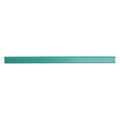 Abbildung von DONAU Universal Klemmschienen / 10 Stück/Klemmschiene DIN A4/ 4mm für circa 40 Blatt/Klemmleiste Sichtschutzstreifen/Befestigungs clips/PVC Kunststoff/Grün