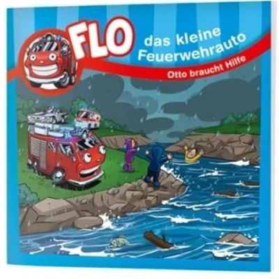 Abbildung von Otto braucht Hilfe Minibuch: Flo das kleine Feuerwehrauto