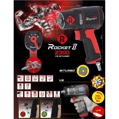 Abbildung von KS TOOLS 512.0002 Schlagschrauber (Druckluft) 12,5 (1/2&quot;) 984