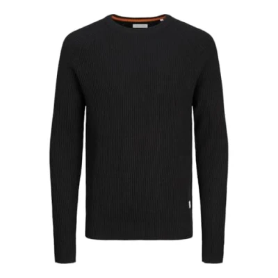 Abbildung von Jack &amp; Jones PLUS SIZE Strickpullover, Herren, Größe: 3XL, Black