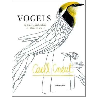 Abbildung von Vogels: tekenen,krabbelen en kleuren met Carll Cneut