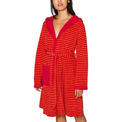 Abbildung von Esprit Fashion Bathrobe Bademantel, Damen, Größe: 42, Raspberry