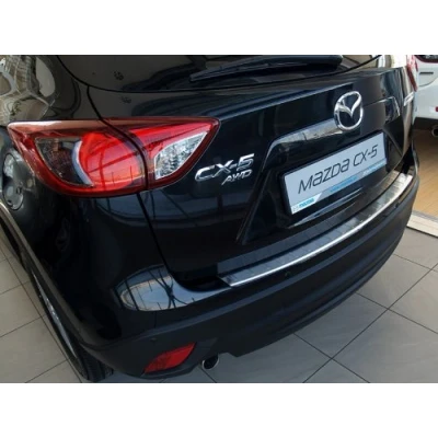 Abbildung von tuning art 680 Edelstahl Ladekantenschutz passend für Mazda CX 5 2012 2017