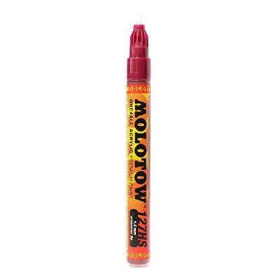 Abbildung von Molotow Permanentmarker One4All 127 HS CO nachfüllbar 1,5mm burgundrot