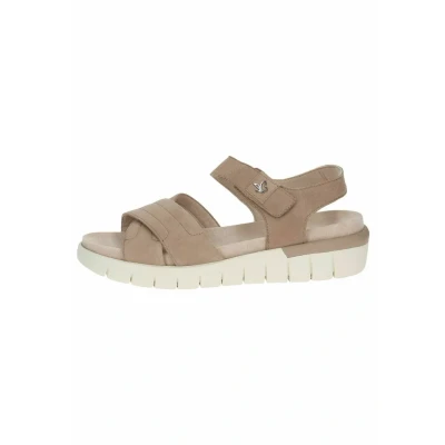 Abbildung von Caprice Keilsandalette, Damen, Größe: 37, Bark suede Schuhe