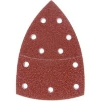 Abbildung von BOSCH Schleifpapier Schleifblatt Set für Multischleifer, 25 teilig, mit Klett, gelocht