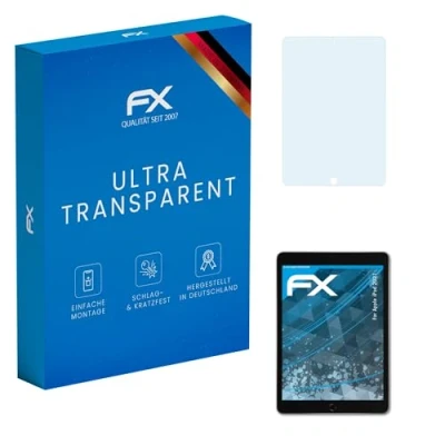 Abbildung von atFoliX Schutzfolie kompatibel mit Apple iPad 2021 Folie, ultraklare FX Displayschutzfolie (2X)