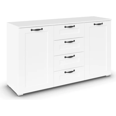 Abbildung von rauch Kombikommode &quot;Cottage by Aditio&quot;, in skandinavischem Landhausstil, 4 Schubladen mit Softclose Funktion