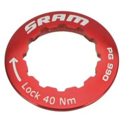 Abbildung von SRAM Unisex Erwachsene Ersatzteil Kassetten Lockring 11T für PG 970 DH Ritzel, Rot, 11 Zähne