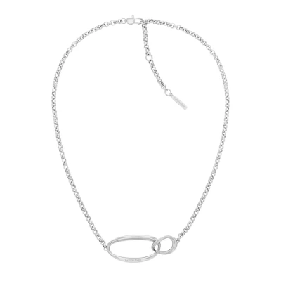 Abbildung von Calvin Klein SS Halskette, Damen, Größe: One Size, Silver coloured