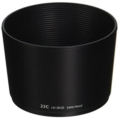 Abbildung von JJC LH J61D schwarz Bajonett Gegenlichtblende für Olympus 40â“150 mm f/4â“5.6 Zuiko ED Zoom Objektiv 61E