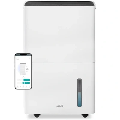 Abbildung von Duux Bora Smart Dehumidifier 20 L+Laundry Mode, Effective area 40m², White