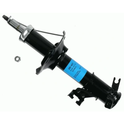 Abbildung von SACHS 280 907 Stoßdämpfer rechts Gasdruck Zweirohr Federbein oben Stift NISSAN: 100NX, Sunny 3 Schrägheck