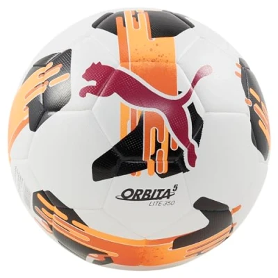 Abbildung von Puma Orbita 5 Fusion LITE 350 Fußball, Herren, Größe: 5, Weissmehrfarbig
