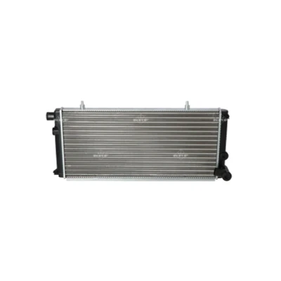 Abbildung von NRF 54628A Kühler, Motorkühlung Aluminium 605 285 34 Kühlrippen mechanisch gefügt PEUGEOT: 205 II Schrägheck, I Schrägheck