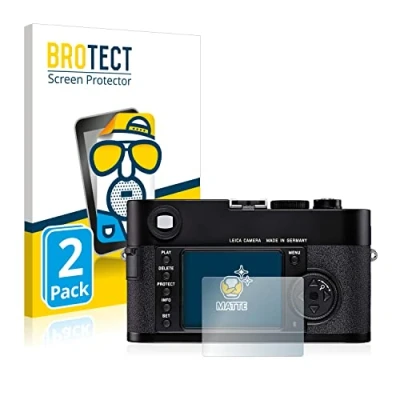 Abbildung von BROTECT Entspiegelungs Schutzfolie für Leica M8 (2 Stück) Matte Displayschutz Folie, Anti Reflex, Fingerprint