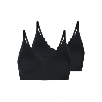 Abbildung von Skiny Set: Bügelloser BH 2er Pack Damen Bustier mit herausnehmbare Pads (Packung, 2 tlg) Unterbrustband
