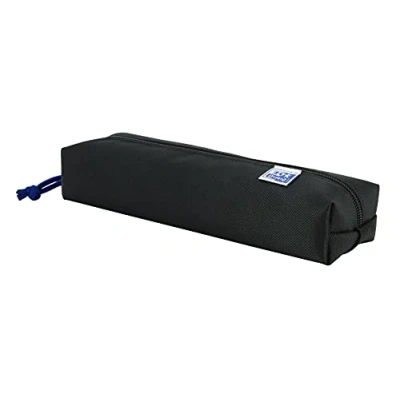 Abbildung von Oxford Rechteckiges Federmäppchen mit Gummizug, 22 cm, schwarz