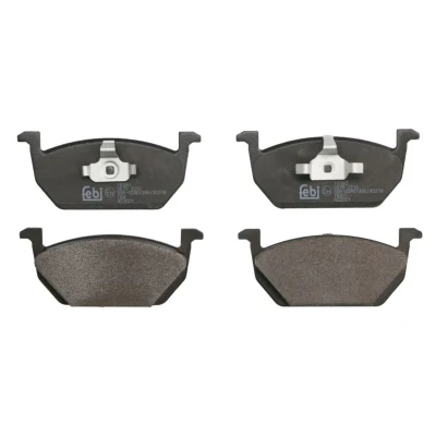 Abbildung von FEBI BILSTEIN 16960 Bremsbelagsatz Vorderachse mit Kolbenclip SEAT: Arona, IBIZA 5, VOLKSWAGEN: Polo VI, T Cross, AUDI: A1 Sportback