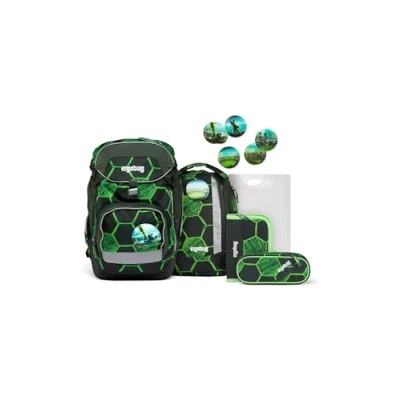 Abbildung von ergobag Schulrucksack Set Volltreffbär Grau