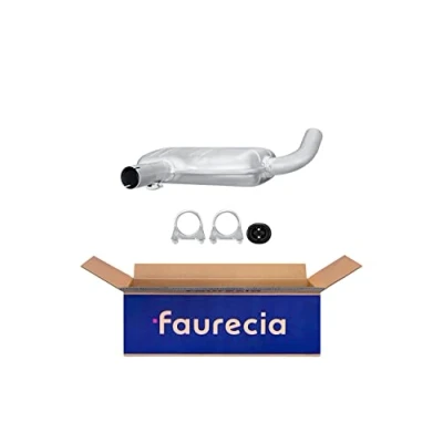 Abbildung von HELLA 8LC 366 025 931 Mittelschalldämpfer mitte mit Anbauteilen VOLKSWAGEN: GOLF 4 Schrägheck, 2, Jetta 2
