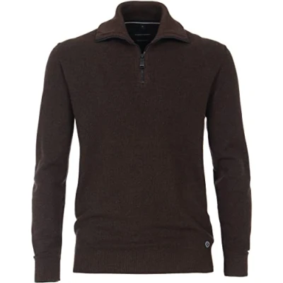 Abbildung von Casamoda Troyer Strickpullover, Herren, Größe: Large, Schoko