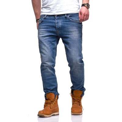 Abbildung von Rello &amp; Reese Straight Jeans &quot;TINT&quot;, im lässigen Used Look