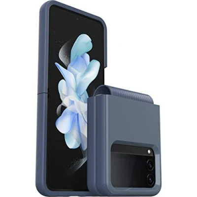 Abbildung von Samsung Galaxy Z Flip 4 Hülle Kunststoff OtterBox Backcover Handyhülle Blau Shockproof/Stoßfest