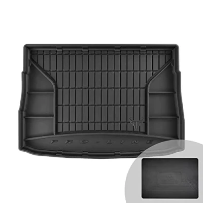 Abbildung von FROGUM ProLine 3D Gummimatte Exklusive Auto Kofferraummatte Kofferraumwanne für Volkswagen Golf VII 2012 2020 Bequemer Organiser Die höchsten Kanten