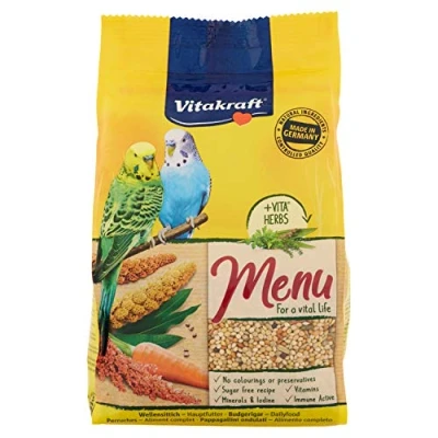 Abbildung von Vitakraft Wellensittich Premium Men Vogelfutter 500 g...