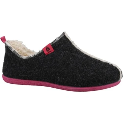 Abbildung von Hush Puppies Good Recycled RPET Polyester Damen Holzkohle Hausschuhe