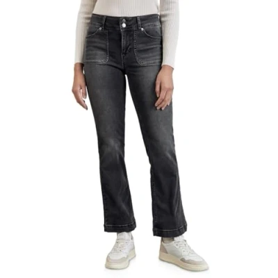 Abbildung von Street One Jeans Bootcut, Damen, Größe: 29x30, Schwarz