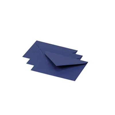 Abbildung von Clairefontaine 25740 Pakung mit 20 Mini Umshläge Pollen, Kanarienblau