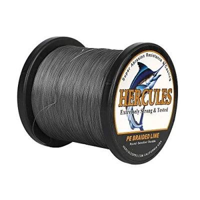 Abbildung von Hercules Super Cast 100m 2000m 109 2196 Yards Geflochtene Angelschnur 6lb 100lb Test für Salzwasser Süßwasser PE Geflecht Fischdraht Superline 4 Stränge
