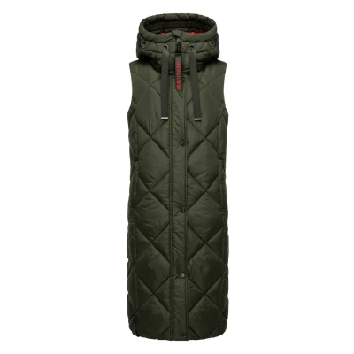 Abbildung von Navahoo Schnuckel Weste, Damen, Größe: XS, Dark olive