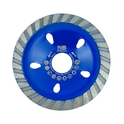 Abbildung von NBB Diamantschleifscheibe, hocheffizientes und langlebiges Schleifmesser, Nass oder Trockenschleifen auf Granit, Marmor, Keramikfliesen, Beton (1, 100 mm)