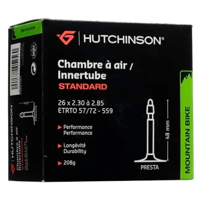 Abbildung von Hutchinson SNC Schlauch MTB Standard SV, Schwarz, 26 x 2.30 2.85&quot; Franz Ventil 48 mm