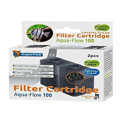 Abbildung von Superfish Aquaflow 100 Filter Kristallklares Kartusche Filtermateria...