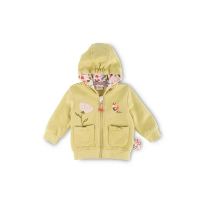 Abbildung von sigikid Happy Ladybug Sweatjacke für Kinder, Größe: 80, Grün jacke
