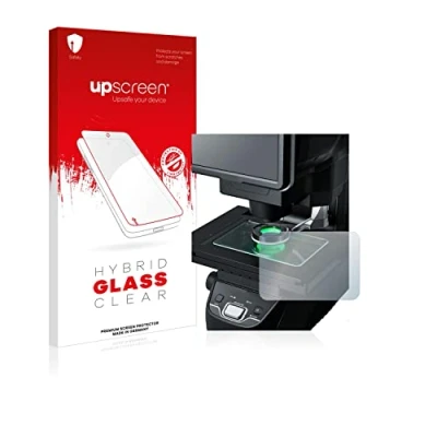 Abbildung von upscreen Schutzglas für Keyence IM 7030 Glasplatte Schutzfolie, Glas Folie [Klar, 9H Panzerschutz, Anti Fingerprint]