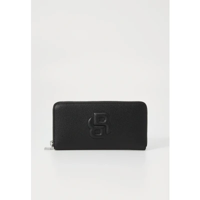 Abbildung von BOSS Anett Ziparound Geldbörse, Damen, Größe: One Size, Black