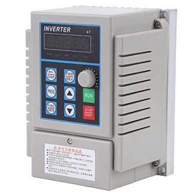 Abbildung von Frequenzumrichter 0.75KW, Bewinner 1pc AC 220V VFD Drehzahlregler Inverter Single Phrase, schneller Start und Stop Reaktion