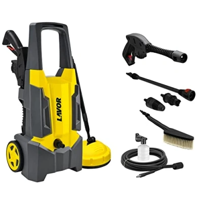Abbildung von Lavor Hochdruckreiniger Dive Plus 135 mit Bodenreiniger und Fester Bürste, Druck max bar, max. Durchflussmenge 420 Liter pro Stunde, Motor 1900 Watt