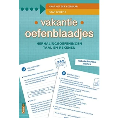 Abbildung von Vakantie oefenblaadjes &quot;naar groep 8&quot;: herhalingsoefeningen taal en rekenen