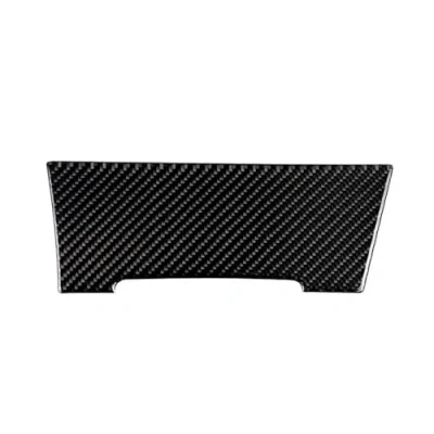 Abbildung von Car Trim Interior Strips Für VW Golf 7 MK7 VII 2013 2017 Auto Styling Carbon Fiber Center Konsole Zigarette Leichter Panel Abdeckung Zierleisten Innen