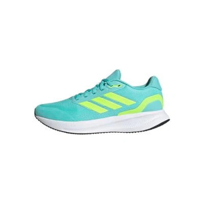 Abbildung von adidas Performance Runfalcon 5 Laufschuh Straße, Herren, Größe: 48, Flash aqua lucid lemon core black Schuhe