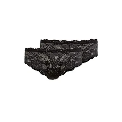 Abbildung von Vivance Panty, (Packung, 2 Stück), aus elastischer Spitze, sexy Dessous