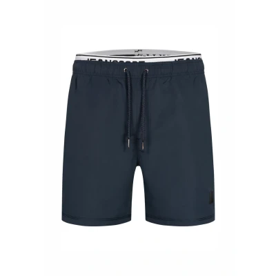 Abbildung von Indicode Jeans Solomon Badeshorts, Herren, Größe: Large, Navy
